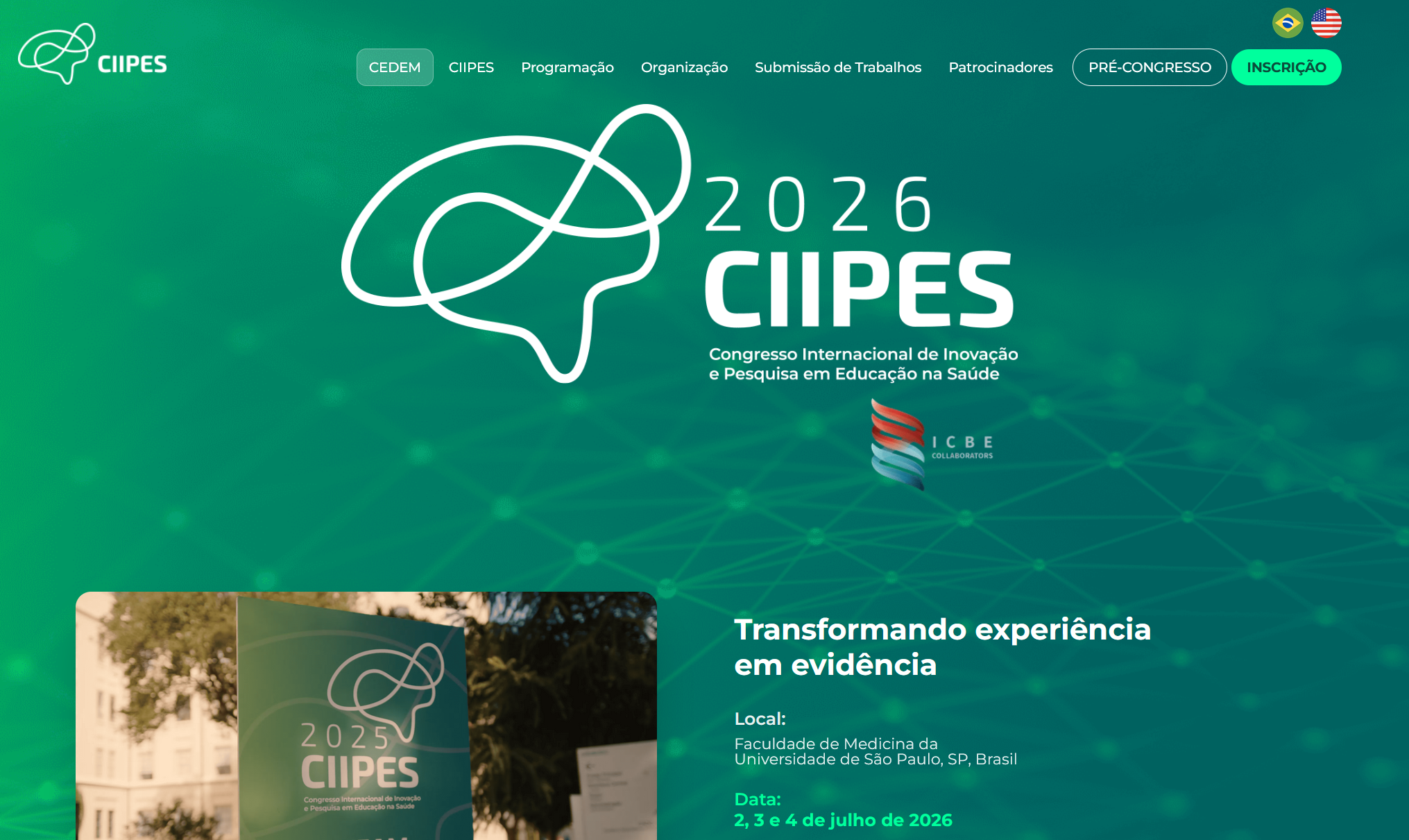 CIIPES - Landing Page + Sistema Admin